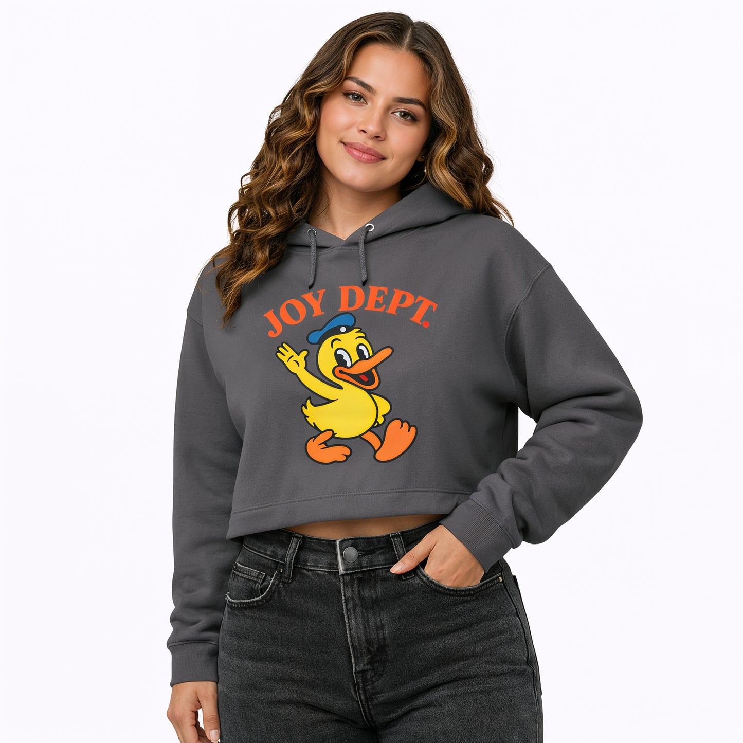 Crop Hoodie – Women’s Cropped Pullover Sweatshirt
